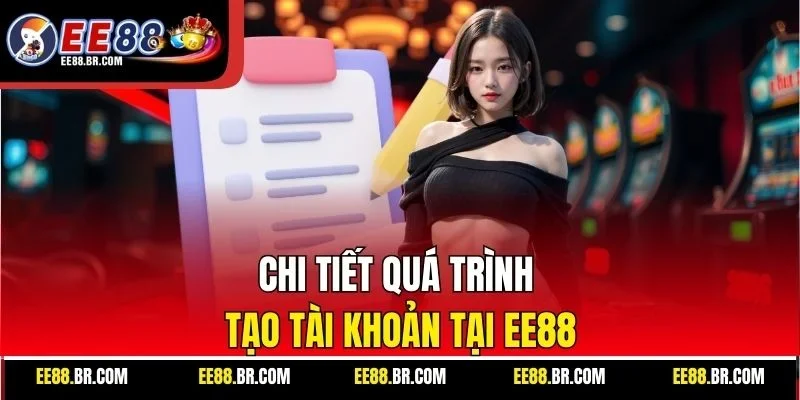 Chi tiết quá trình tạo tài khoản tại EE88